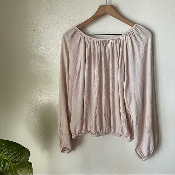 Young, Fabulous, & Broke | Peasant Blouse - Picture 6 of 7